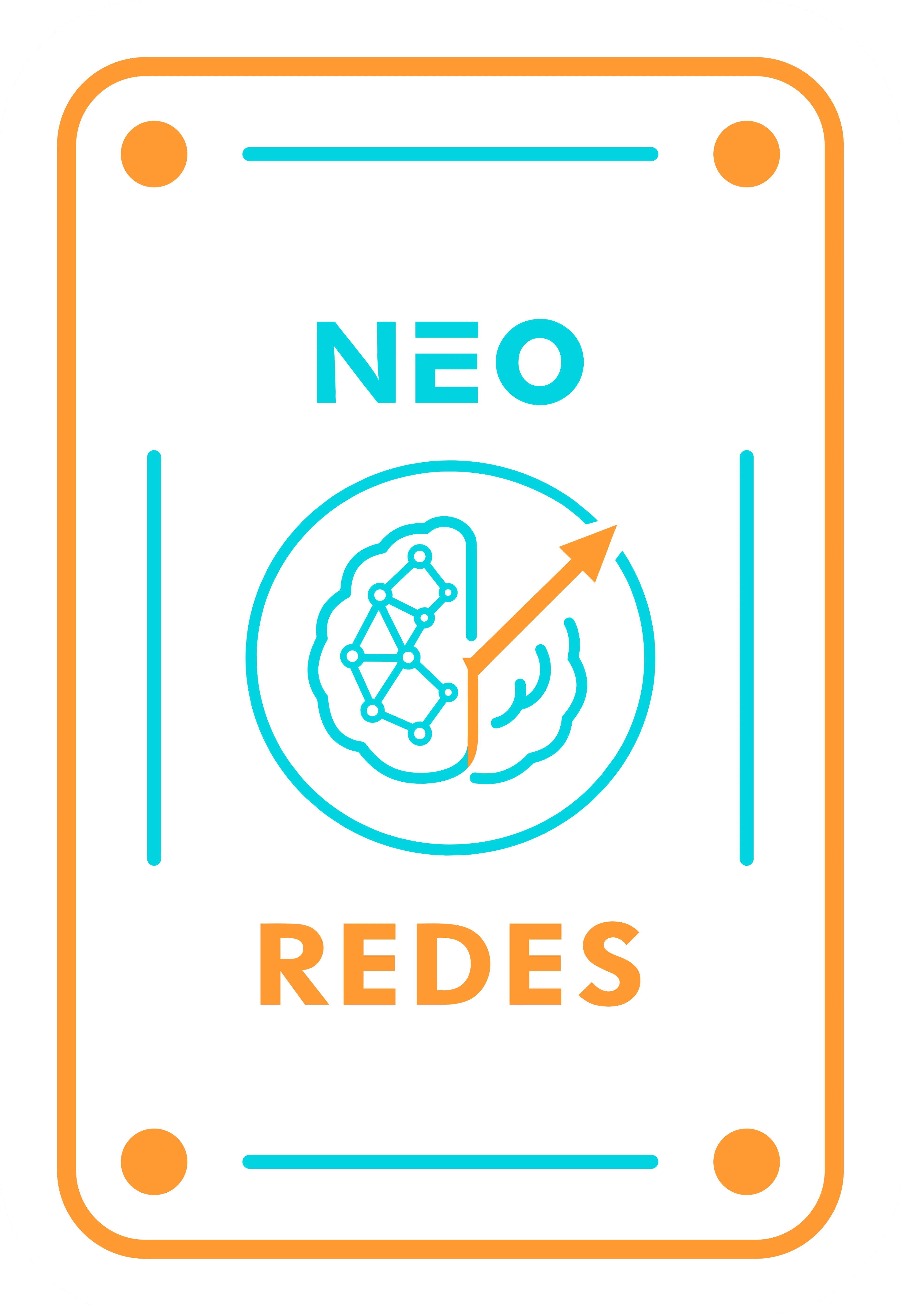 Reverso de tarjeta Neo Redes